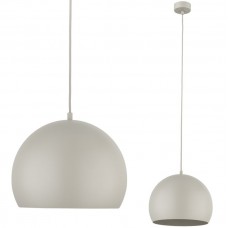 Φωτιστικό Κρεμαστό Μονόφωτο Φ27cm E27 230V Λευκό ZOE 10173